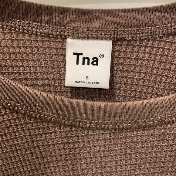 TNA Waffle Long Sleeve Top - Picture 2 of 3
